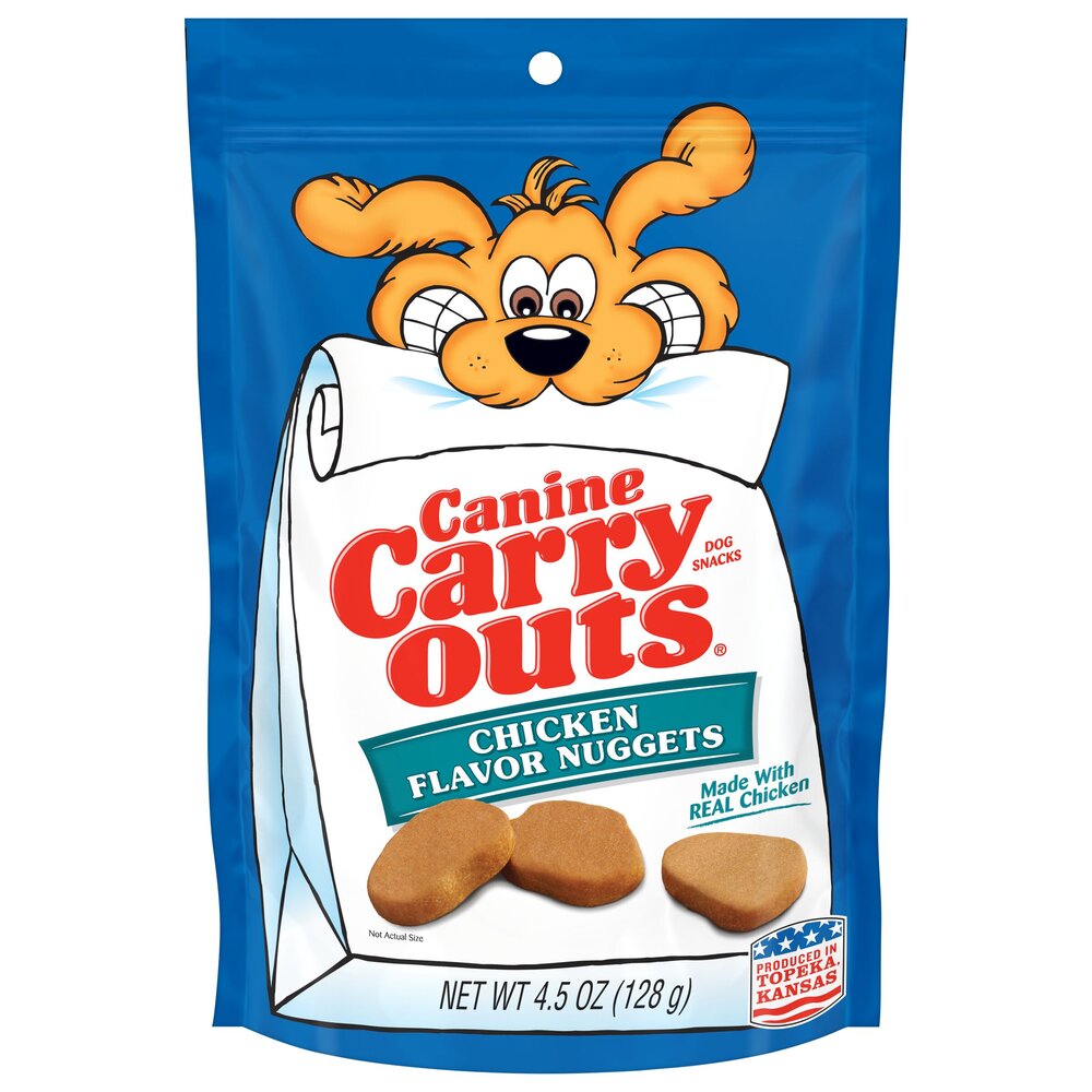 Chicken nugget dog clearance