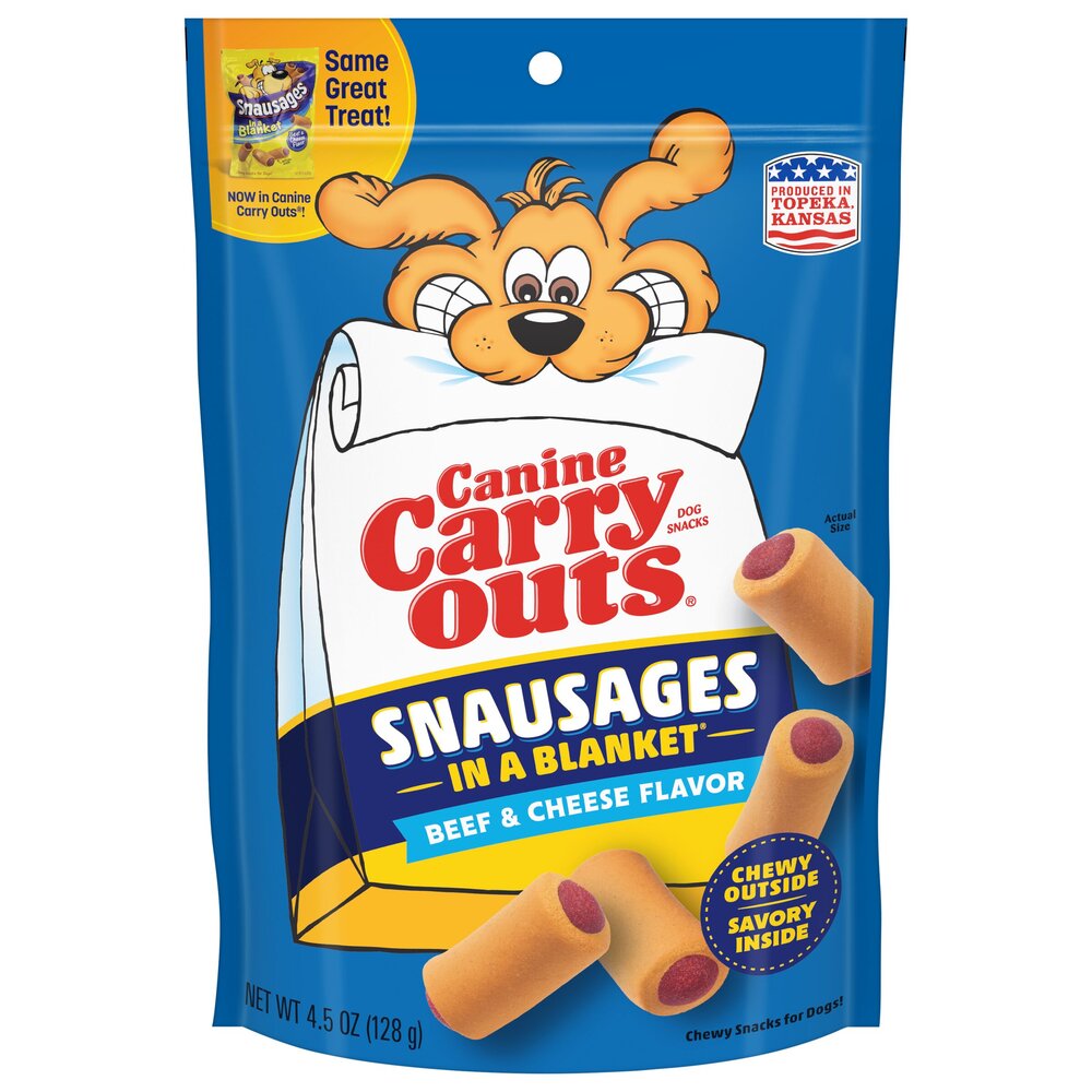Snausages in a blanket outlet